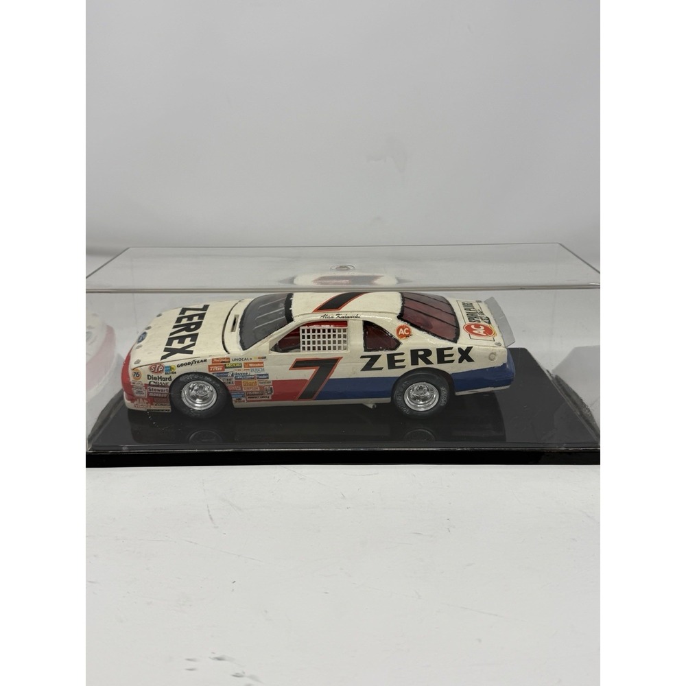 Alan Kulwicki #7 Zerex Ford Thunderbird 1/24 Scale Custom Built Model Car NASCAR